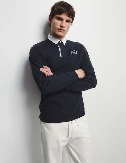 Playera tipo polo Sfera para hombre