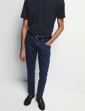 Jeans slim Sfera lavado obscuro para hombre