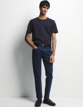 Jeans slim Sfera lavado obscuro para hombre