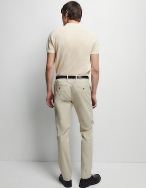 Pantalón chino recto Sfera de algodón para hombre