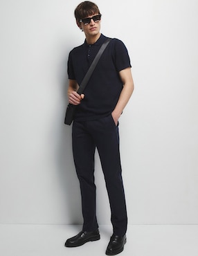 Pantalón chino recto Sfera de algodón para hombre