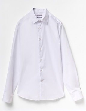 Camisa de vestir Sfera de algodón manga larga para hombre