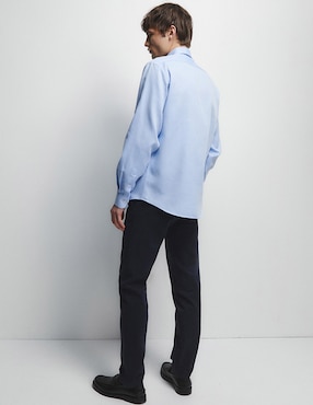 Camisa de vestir Sfera de algodón manga larga para hombre