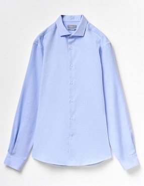 Camisa de vestir Sfera de algodón manga larga para hombre