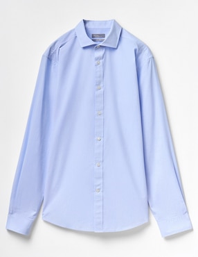 Camisa casual Sfera de algodón manga larga para hombre