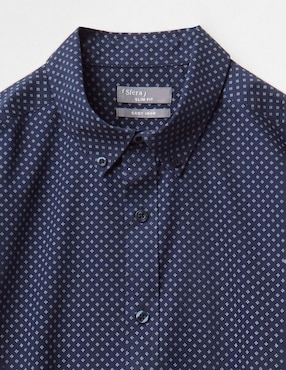 Camisa de vestir Sfera de algodón manga larga para hombre