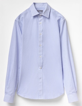 Camisa de vestir Sfera de algodón manga larga para hombre