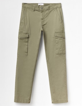 Pantalón casual cargo straight Sfera de algodón para hombre