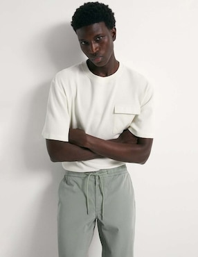 Pantalón jogger recto Sfera de algodón para hombre