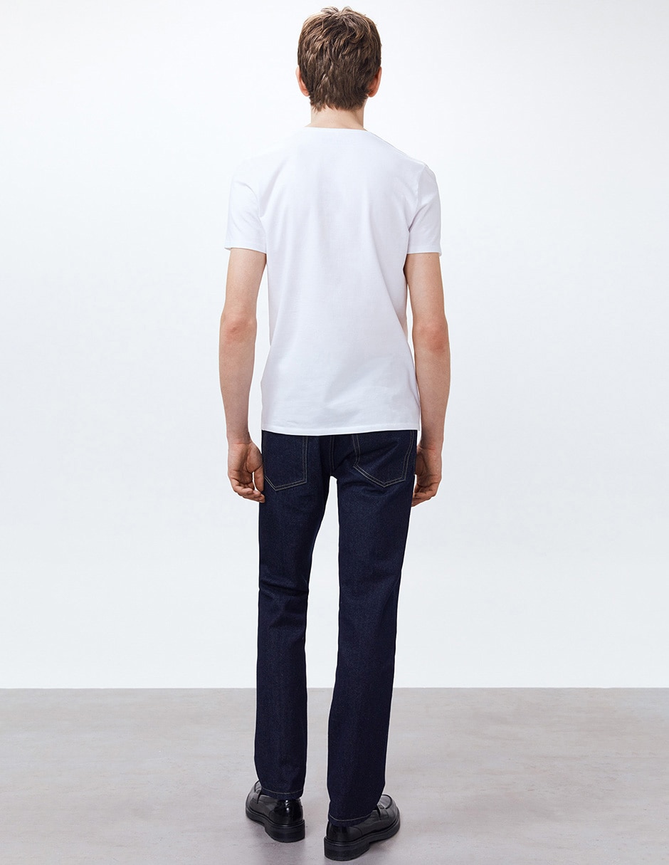 Playera cuello redondo para hombre 3