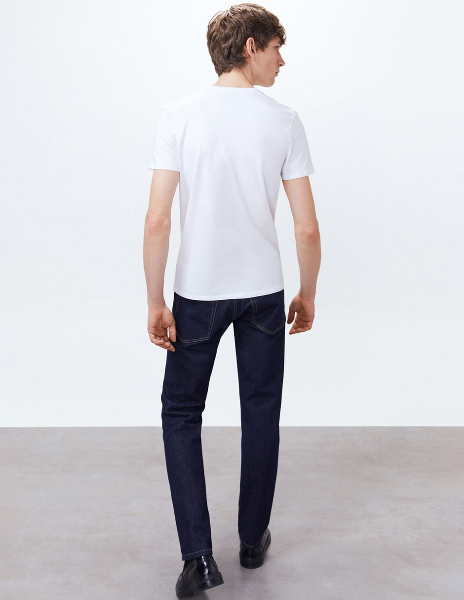 Playera cuello redondo para hombre 5