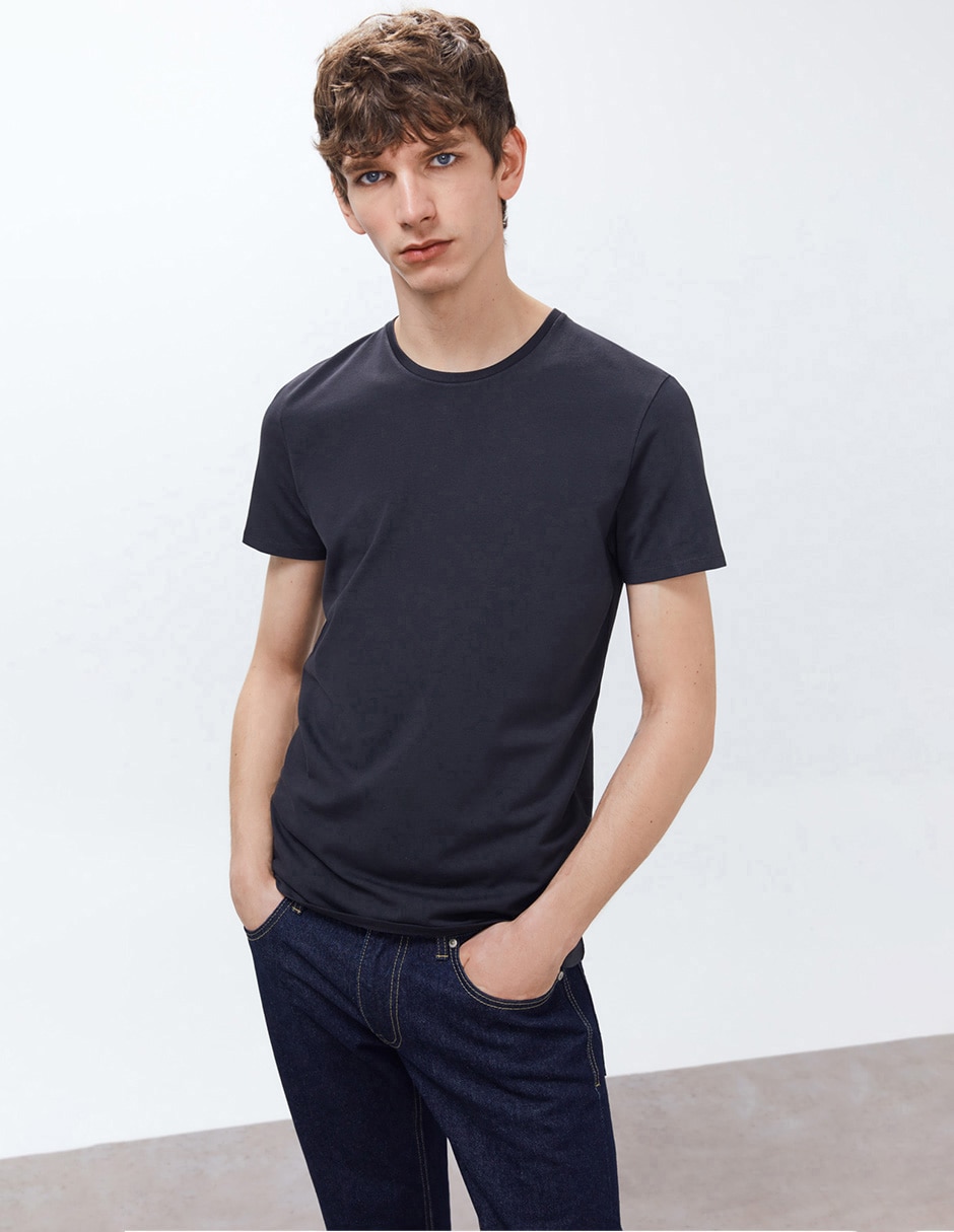 CAMISETA ELÁSTICA C. REDONDO
