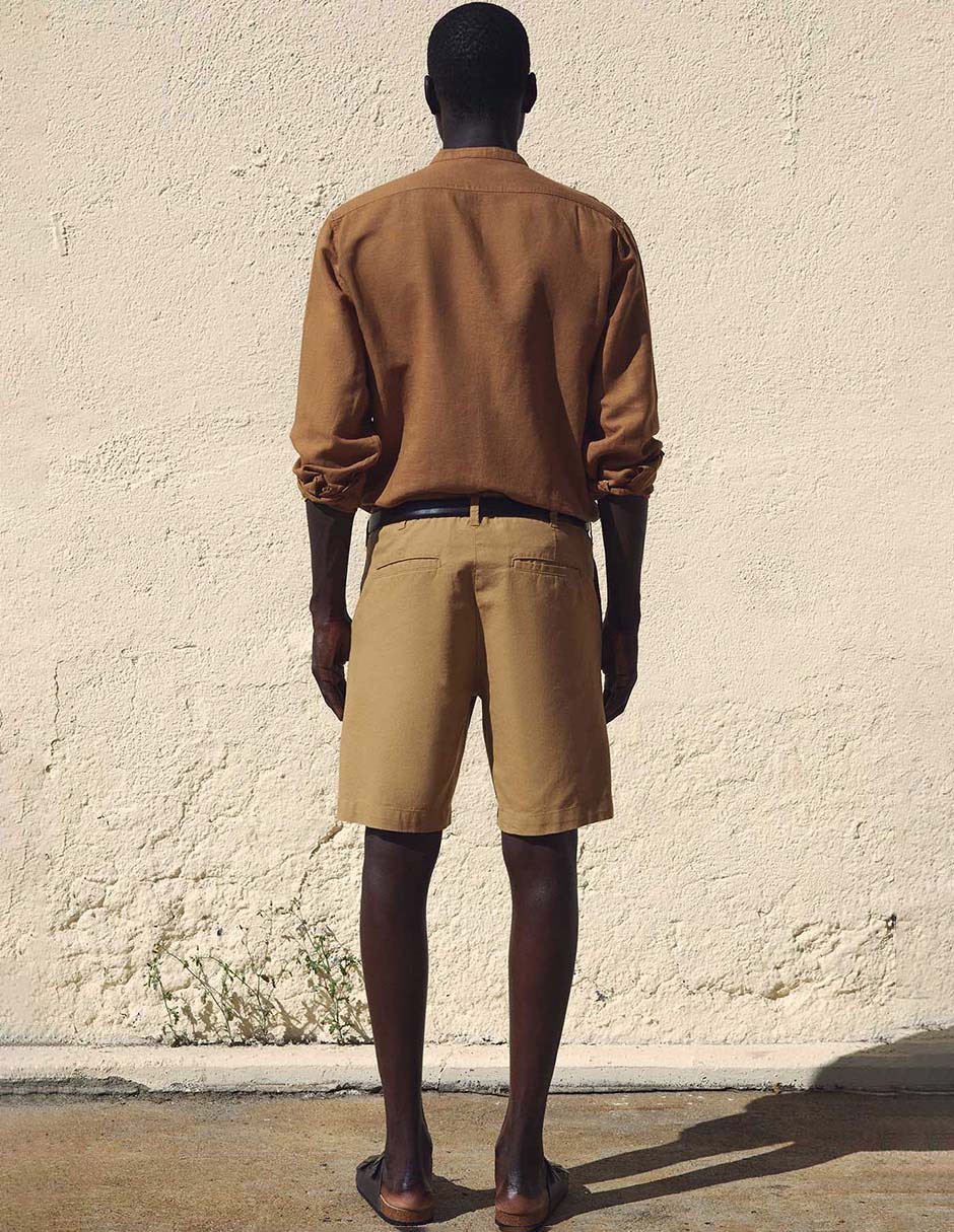 Bermuda de algodón para hombre 2