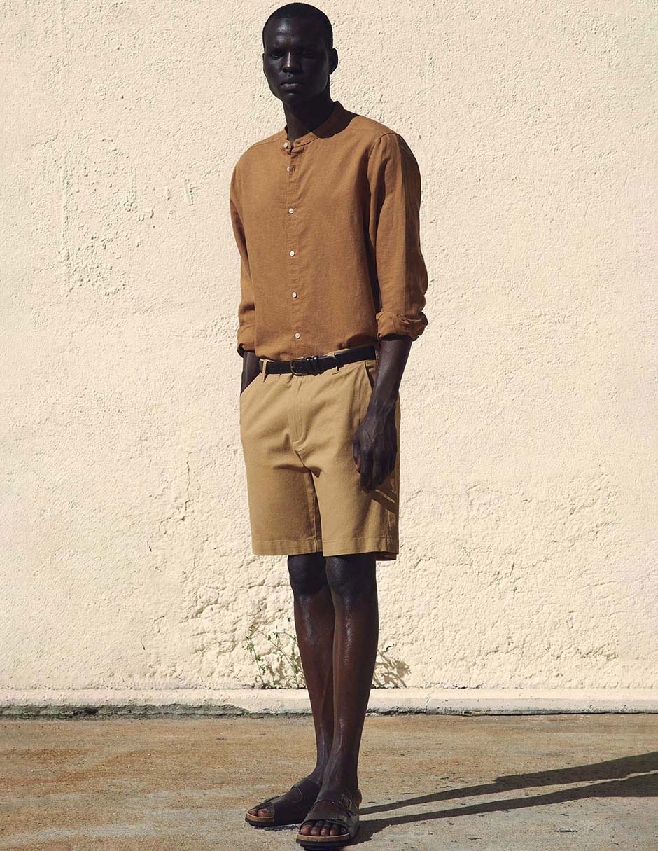 Bermuda de algodón para hombre 3