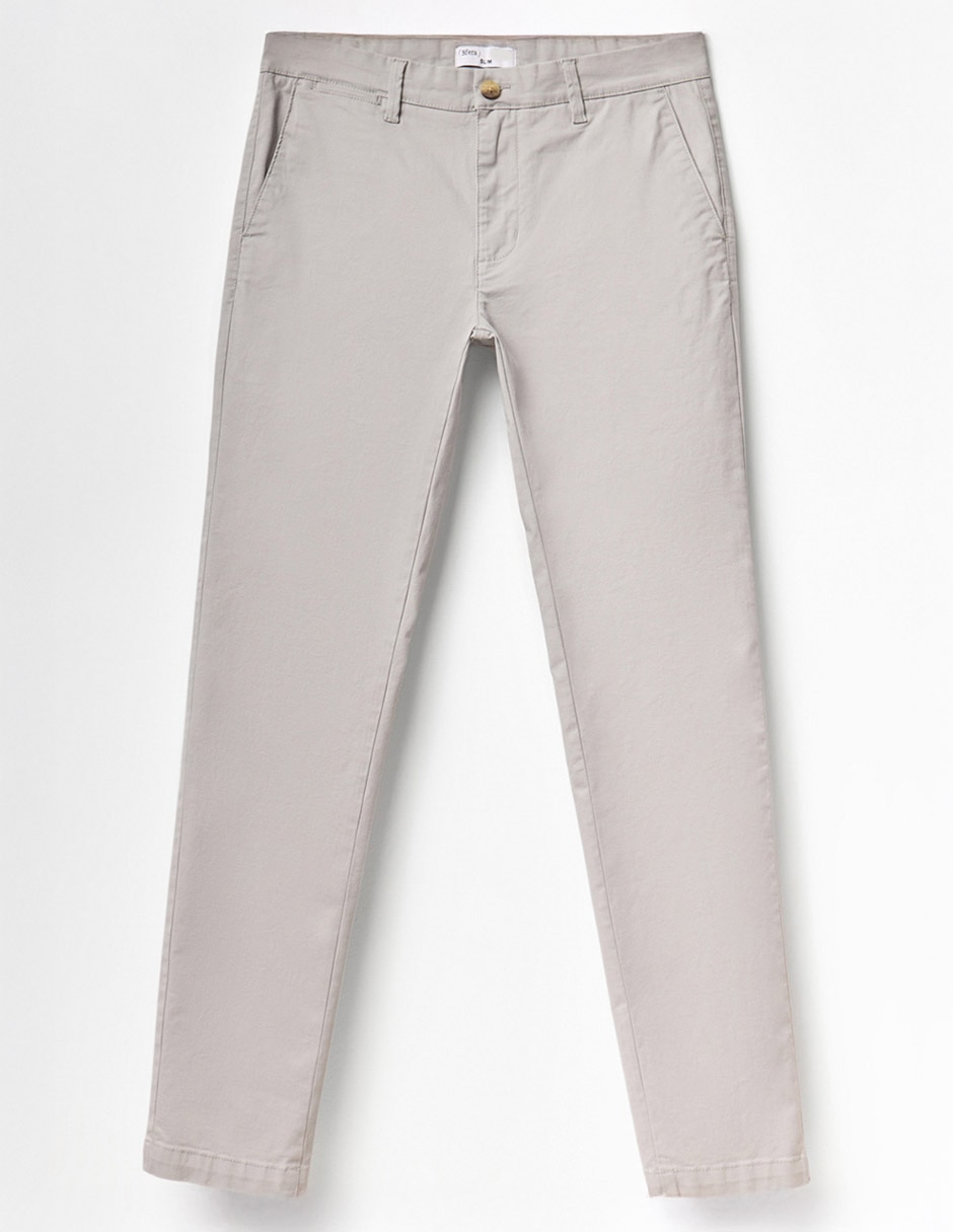 Pantalón slim de algodón para hombre 5
