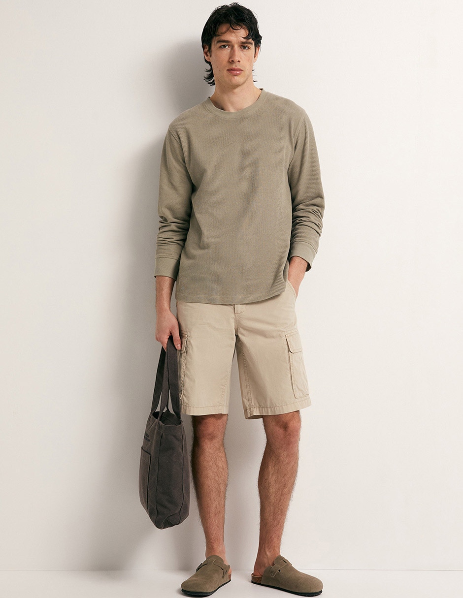 Playera cuello redondo para hombre 2