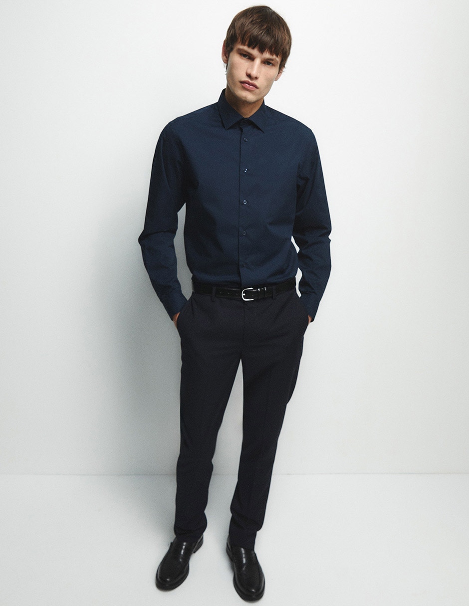CAMISA POPELÍN SLIM