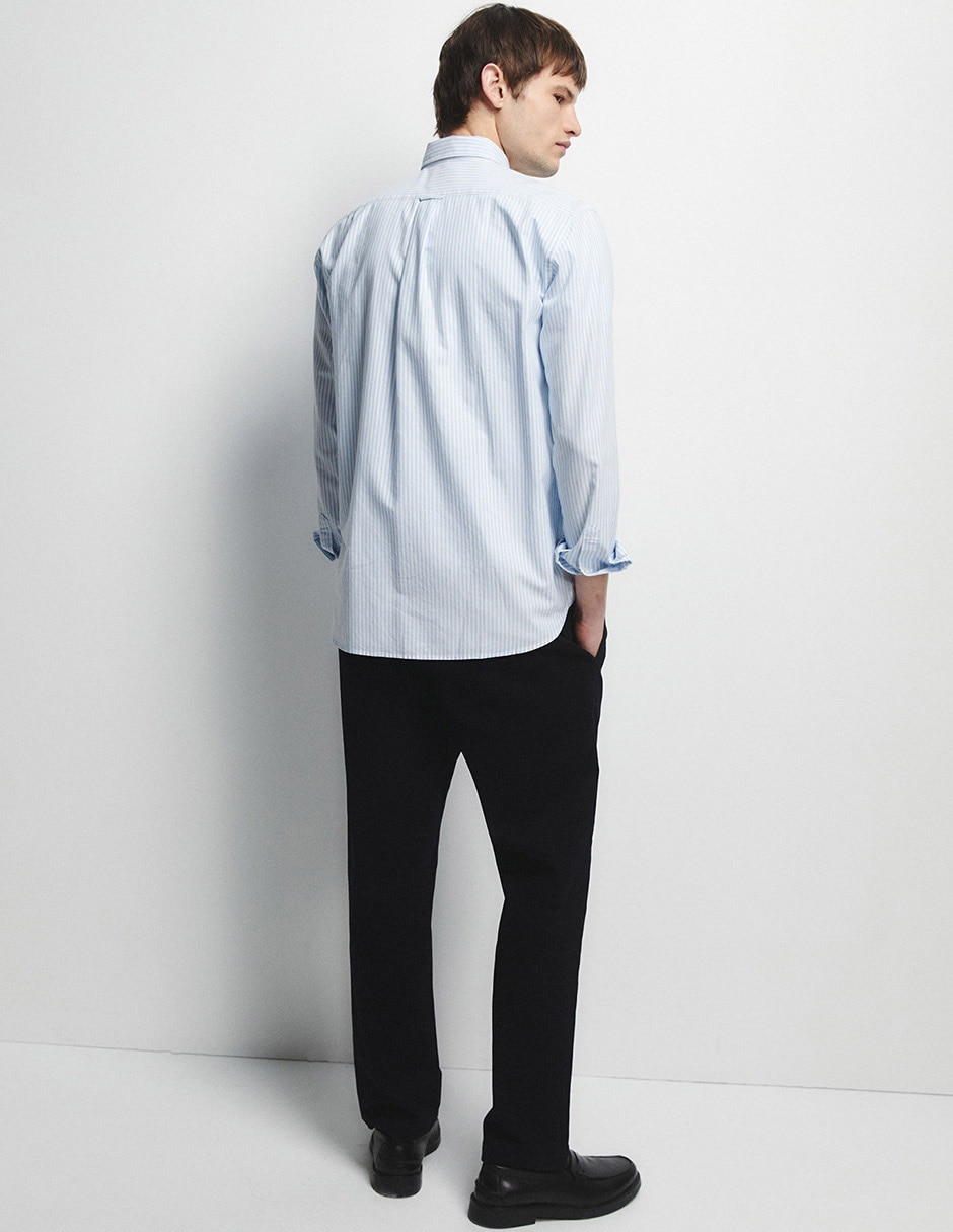 CAMISA OXFORD RAYAS