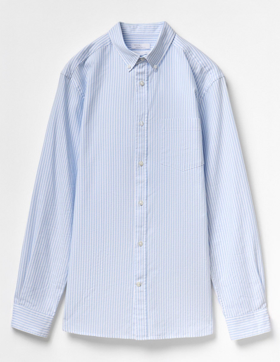 CAMISA OXFORD RAYAS