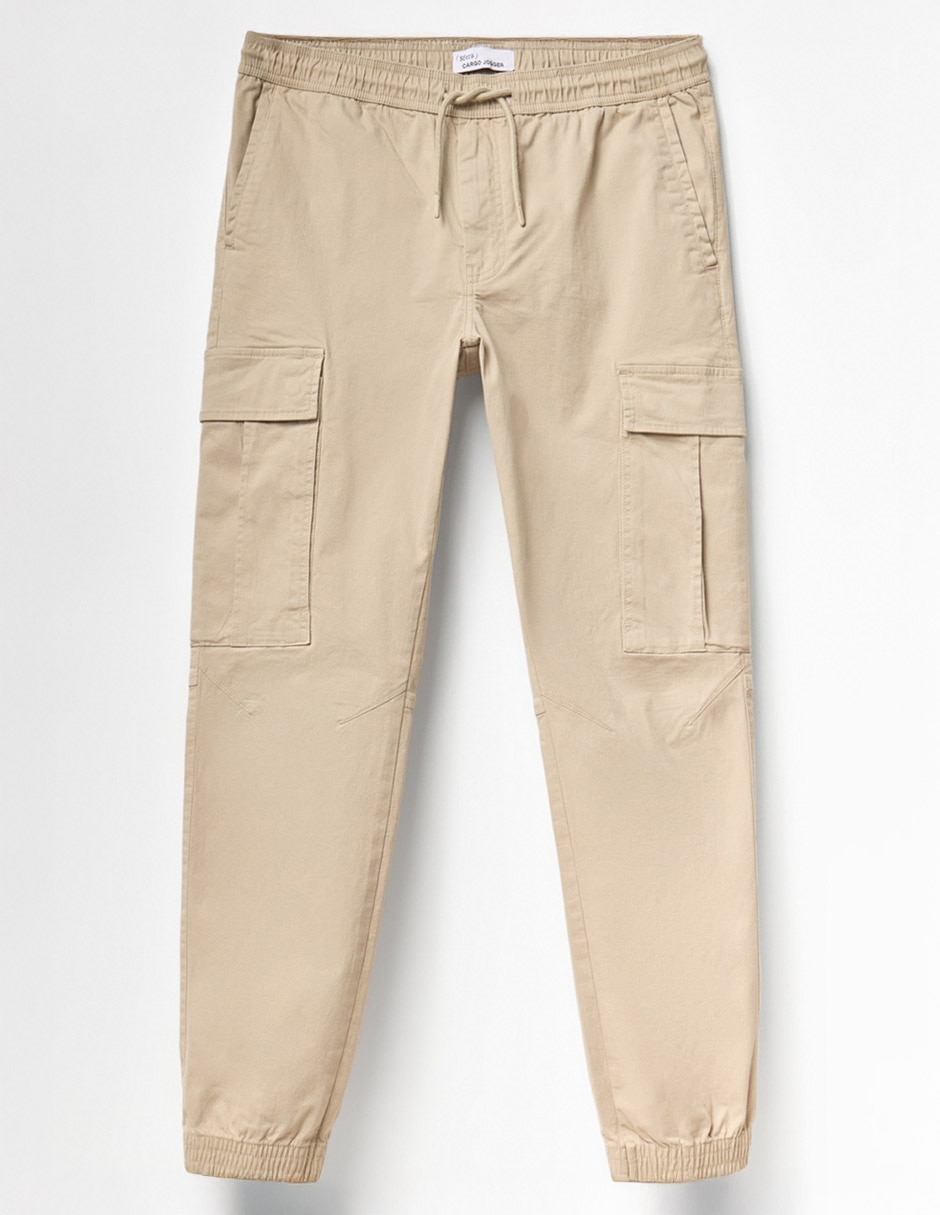Pantalón casual cargo straight para hombre 5