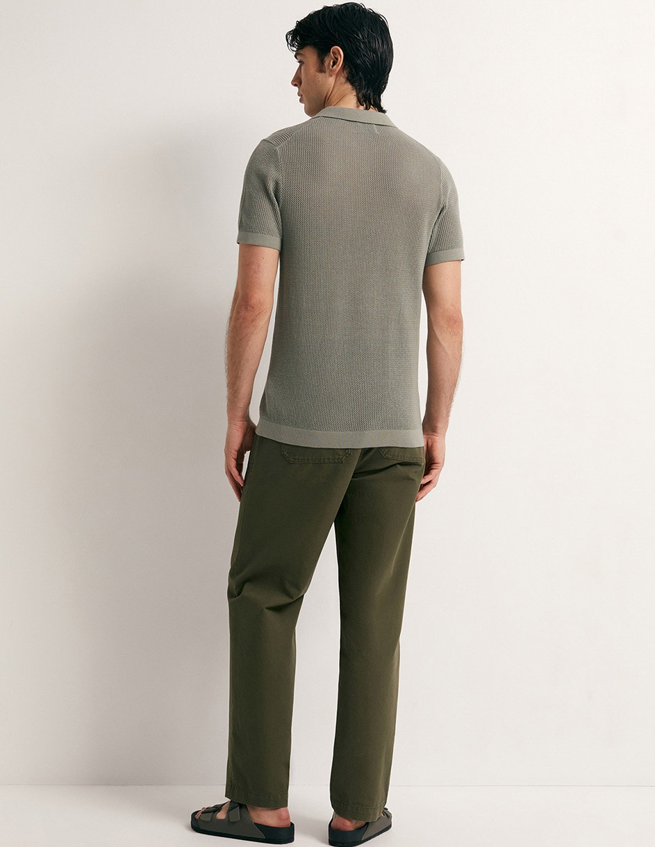Playera cuello polo para hombre 2