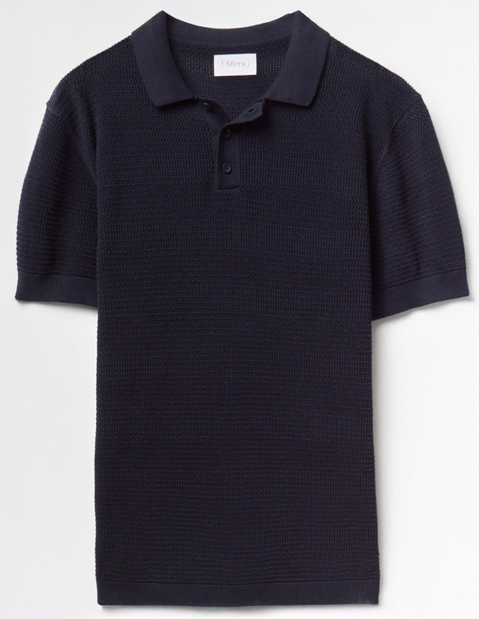 JERSEY POLO CALADO BOTONES