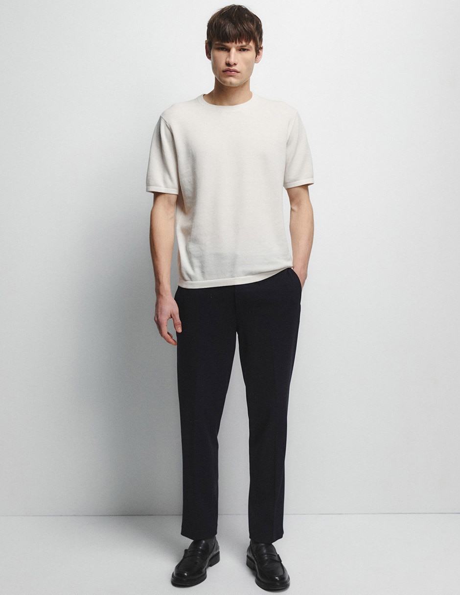 Playera cuello redondo para hombre 3